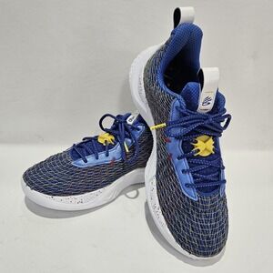 Under Armour Curry 10 Dub Nation 3Z7 Mens 11 Blue Basketball Shoes Sneakers